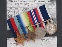 Awards Of Submariner A. Skilling - Kia 1940