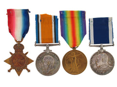 Wwi Group Of Four To G.f.j. Herd - Master-At-Arms