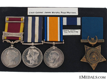 four_campaign_medals_to_lieutenant-_colonel_james_murphy,_royal_marines_bgr313a