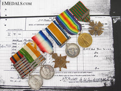 The Awards Of Captain Thomas R. Brady, Royal Dublin Fusiliers