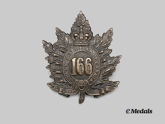 canada,_c_e_f._a166th_infantry_battalion“_queen’s_own_rifles_of_canada”_cap_badge_e_medals__c7297_2