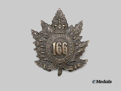Canada, CEF. A 166th Infantry Battalion “Queen’s Own Rifles of Canada” Cap Badge