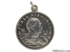 Bismarck 80Th Anniversary Medal 1815-1895