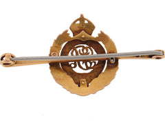 Wwi Royal Engineers Tie Clip In Gold