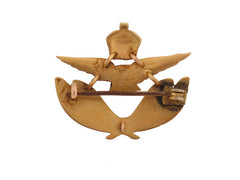 Royal Air Force Pin In Gold