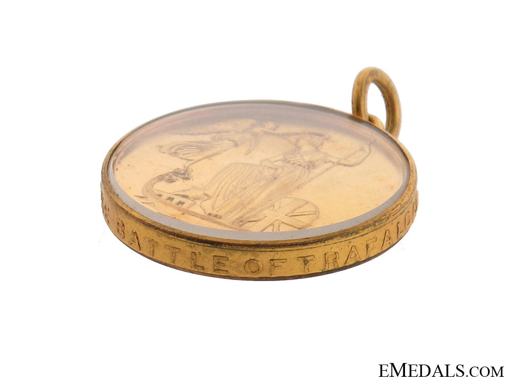 gold_naval_centenary_of_the_battle_of_trafalgar_medal,1805-1905_bmc118b