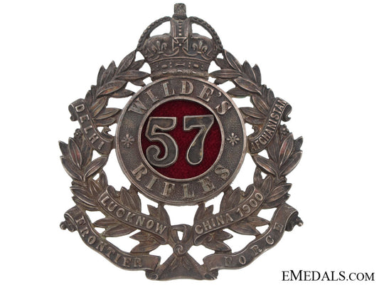 57_th_wildes_rifles_officers_pouch_badge_bmc130