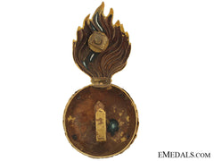 Royal Munster Fusiliers Officer's Fur Cap Grenade C.1881-1914