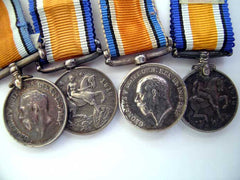 Four Miniature Medals