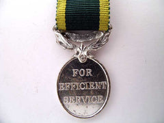 Miniature Efficiency Medal/Canada