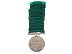 Miniature Volunteer Ls&Gc Medal