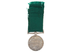 Miniature Volunteer Ls&Gc Medal