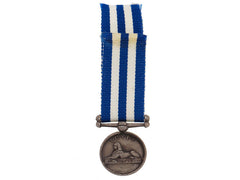 Miniature Egypt Medal, 1882-1889