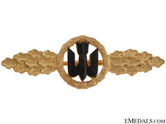 Bomber Squadron Clasp Gold - 1957 Version