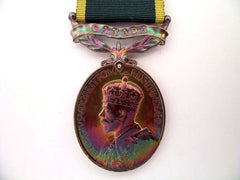 Efficiency Medal Scroll Canada