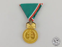 Hungary, Kingdom. A Signum Laudis Medal With The Holy Crown Of Hungary 1922, Bronze Grade