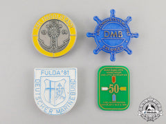 Germany. Four Post War Veteran’s Organization Badges