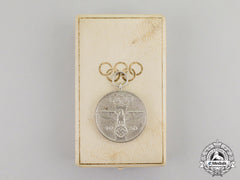 Germany. A 1936 Xi Summer Olympic Games Service Medal With Case