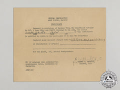 Japan, Empire. Insignia & Documents Of Surrendered Lieutenant General Fumio Miyashita,