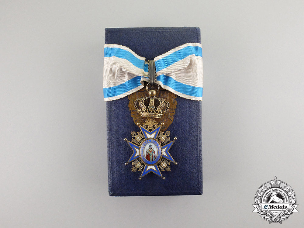serbia._an_order_of_st._sava,3_rd_class_commander,(1921-1941),_by_arthus_bertrand&_cie_paris_c17-3155