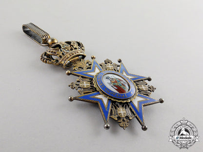 serbia._an_order_of_st._sava,3_rd_class_commander,(1921-1941),_by_arthus_bertrand&_cie_paris_c17-3161