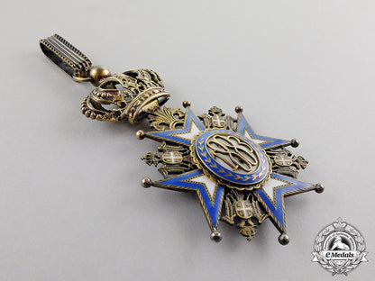 serbia._an_order_of_st._sava,3_rd_class_commander,(1921-1941),_by_arthus_bertrand&_cie_paris_c17-3162