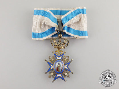 serbia._an_order_of_st._sava,3_rd_class_commander,(1921-1941),_by_arthus_bertrand&_cie_paris_c17-3169