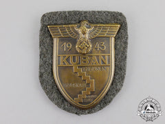 Germany. A Second War Period Wehrmacht Heer (Army) Issue Kuban Campaign Shield