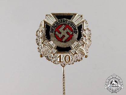 germany._a_reichstreubund10-_year_long_membership_stick_pin_by_j.c._gante_c17-3207