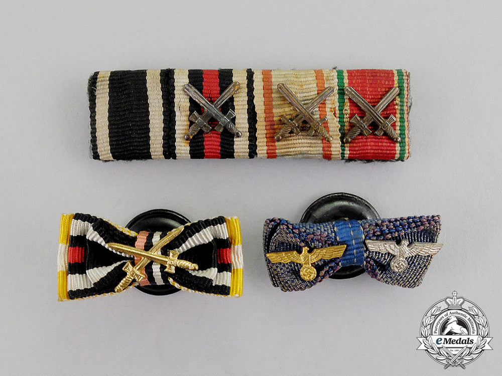 germany._three_first_and_second_war_ribbon_bars_and_boutonnieres_c17-3276