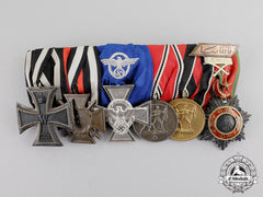 Germany. A First & Second War Turkish Order Of Medjidie Medal Bar