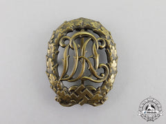 Germany. A Bronze Grade Drl Sports Badge By Wernstein, Jena