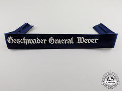Germany. A Mint Third Reich Period Luftwaffe Jagdgeschwader 51 “General Wever” Cuff Title