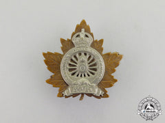 Canada. A First War 3Rd Battalion, Canadian Railway Troops Officer's Cap Badge