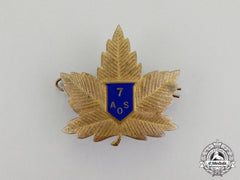 Canada. An Rcaf No. 7 Air Observer School At Portage La Prairie Instructor's Badge, Very Scarce
