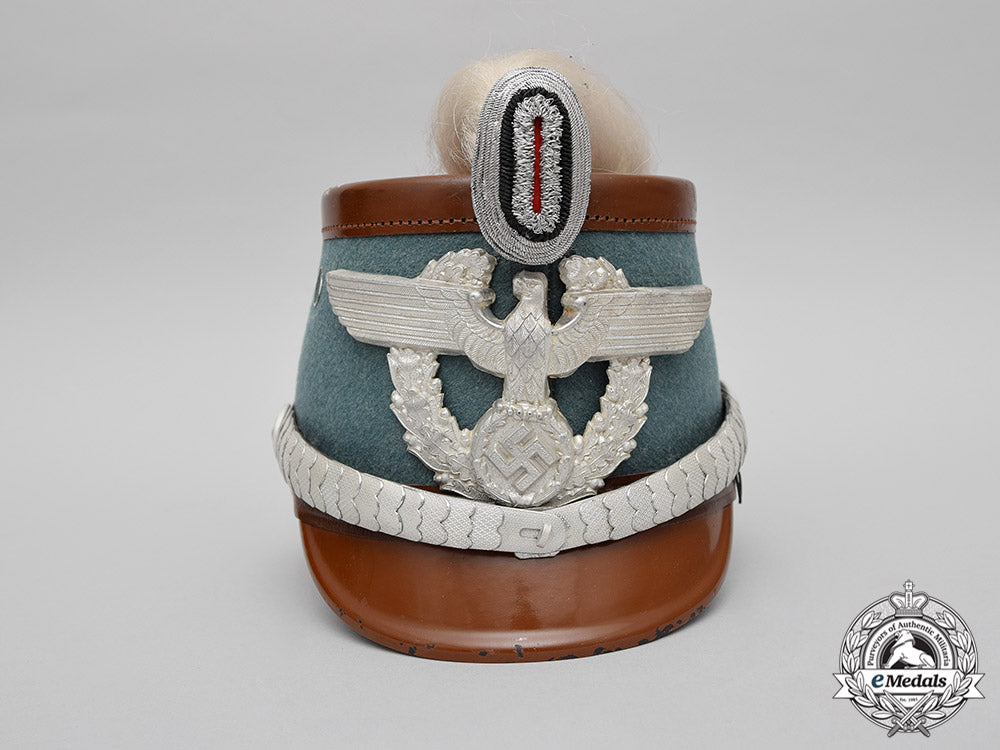 germany._an_auxiliary_police(_polizei)_officer's_tschako_with_parade_bush_c17-3813