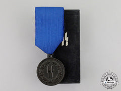 Germany, Ss. A 4-Year Long Service Award In Its Original Case Of Issue