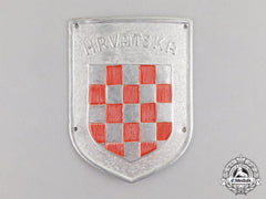 Germany. A Second War Period “Hrvatska” Wehrmacht Volunteer Shield