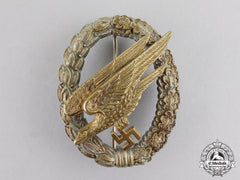 Germany. A Luftwaffe Fallschirmjäger Badge By Jmme & Sohn Of Berlin; Fletched & Flawless Wing Type