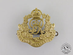 Canada. A Military Police Corps Cap Badge, Second Version With Gvr Cypher, C.1917
