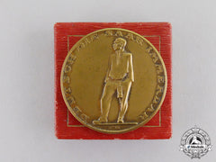 Germany. A 1935 “The Saar Is German Forever” Vote Medal In Its Presentation Box