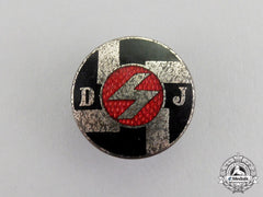 Germany. A Dj (German Youths) Membership Badge