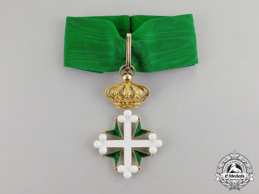 italy,_kingdom._an_order_of_st._maurice_and_st._lazarus_in_gold,_i_class_commander,_c.1910_c17-4574_1_1