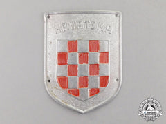 Germany. A “Hrvatska” Wehrmacht Volunteer Shield
