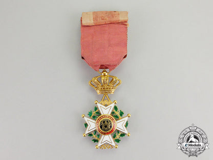 belgium._an_order_of_leopold_in_gold,_officer,_c.1900-1918_c17-4628