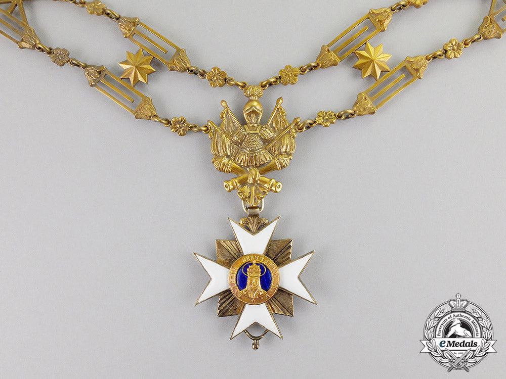 vatican,_city_state._an_order_of_saint_sylvester&_the_golden_militia,_livery_collar,_c.1895_c17-4783_2_1_1_1