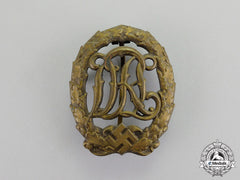 Germany. A Drl Bronze Grade Sports Badge By Hensler Of Pforzheim