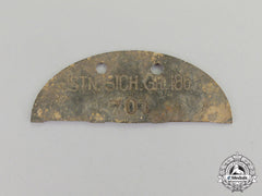 Germany. A Estonian Security Group Half Dog Tag