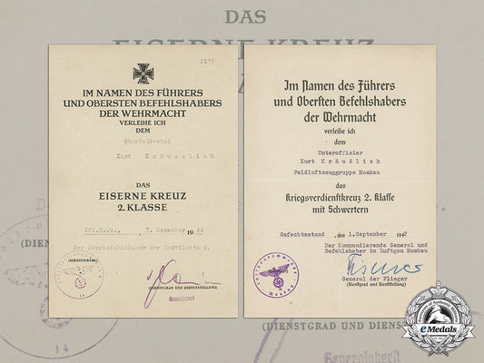 germany._an_ek&_war_merit_cross2_nd_class_documents_issued_by_luftgau_moscow,_sept.1942_c17-494_1