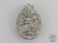 Germany. A Silver Grade Tank Badge By Ferdinand Wiedmann
